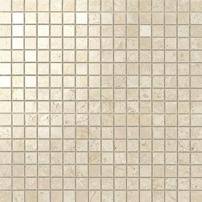 Керамогранит Atlas Concorde Italy Marvel Stone Cream Prestige Mosaico Lappato 30x30 AS3Q - фото 1