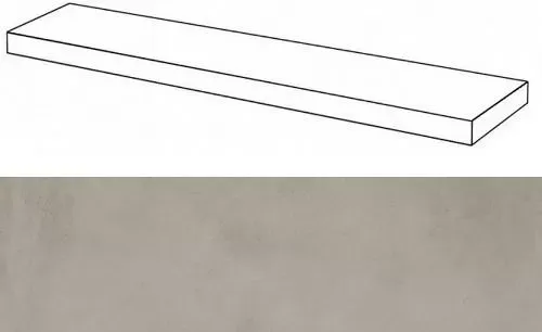 Ступень угловая правая Италон Millennium Iron 33x160 - фото 1