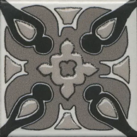 Вставка Kerama Marazzi Анвер 3 серый 4.85x4.85 OS\A177\21052 - фото 1