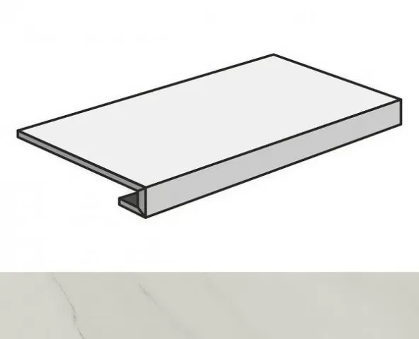 Ступень фронтальная Atlas Concorde Allure Gioia 33x160 матовая - фото 1