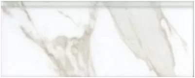 Плинтус Kerama Marazzi FMF007R Алентежу белый матовый обрезной 12x30 - фото 1
