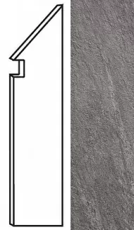 Ступень правая Atlas Concorde Italy Brave Grey Battiscopa Sag. Dx A1JM 7.2x30 - фото 1