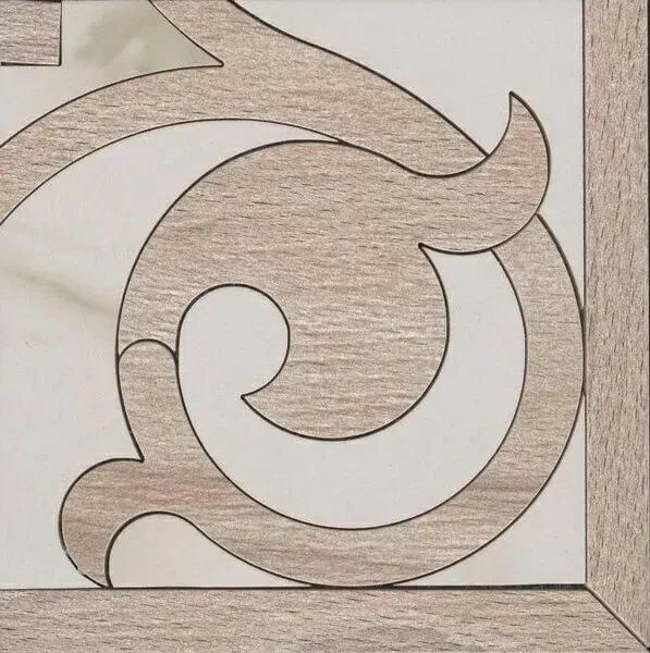 Уголок Kerama Marazzi ID120T Карелли наборный 15.5х15.5 - фото 1