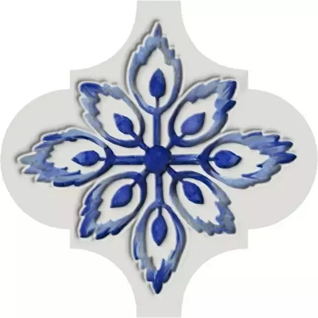 Декор Kerama Marazzi Арабески Майолика Майолика 4 6.5x6.5 VT\A319\65000 - фото 1