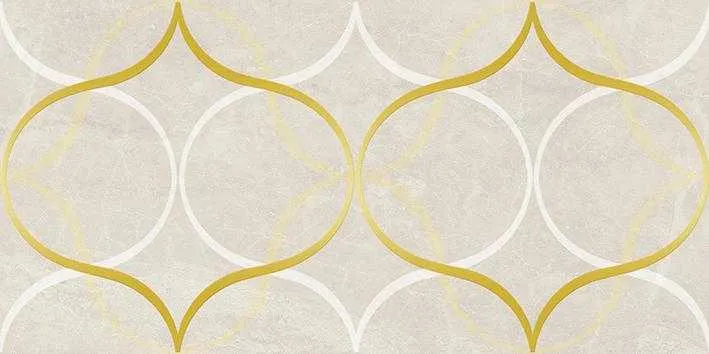 Декор Лапарет Crystal Resonanse бежевый 30x60 глянцевый - фото 1