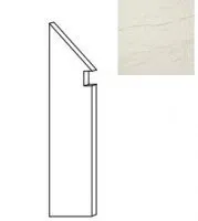 Ступень левая Atlas Concorde Italy Marvel Cremo Delicato Battiscopa Sag. Sx ADX3 7.2x30 - фото 1