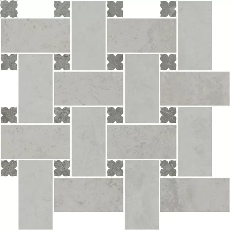 Декор Kerama Marazzi Venezia Риальто 1 наборный матовый 43,5х43,5 - фото 3