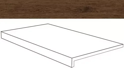 Ступень Atlas Concorde Italy Heartwood Brandy Scalino AMAL 33x150 - фото 1
