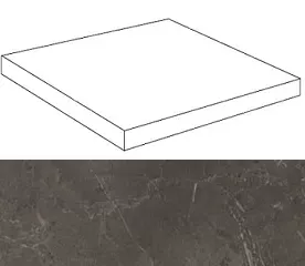 Ступень угловая Atlas Concorde Italy Marvel Grey Scalino Angolare ASMY 33x33 - фото 1
