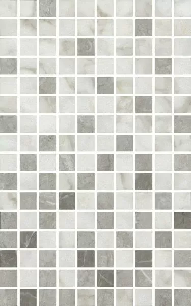 Декор Kerama Marazzi MM6433 Кантата 1 мозаичный микс глянцевый 25x40 - фото 1