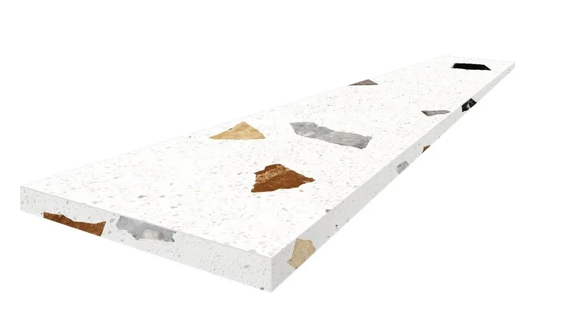 Ступень ColiseumGres Палладио Уайт угловая левая 620070002373 белый 33x120 - фото 1