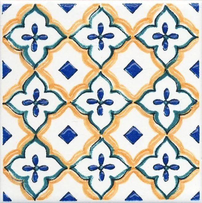 Декор Kerama Marazzi STG\A469\5232 Капри майолика 20x20 - фото 1