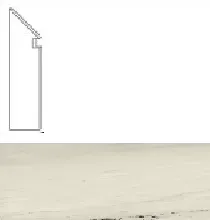 Ступень правая Atlas Concorde Italy Marvel Bianco Fantastico Battiscopa Sag. Dx AOWL 7.2x30 - фото 1