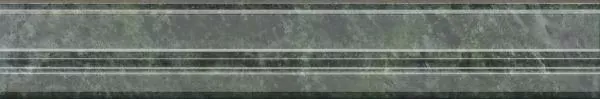 Бордюр Kerama Marazzi BLC032R Багет Серенада зеленый глянцевый обрезной 5x30 - фото 1