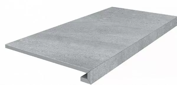 Ступень клееная Kerama Marazzi DD602220R\GCF Про Матрикс серый обрезной 33х60 - фото 1