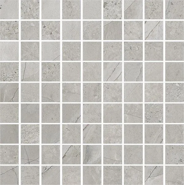 Мозаика Kerranova Marble Trend Limestone 30x30 K-1005/LR/m01/300x300x10 - фото 1