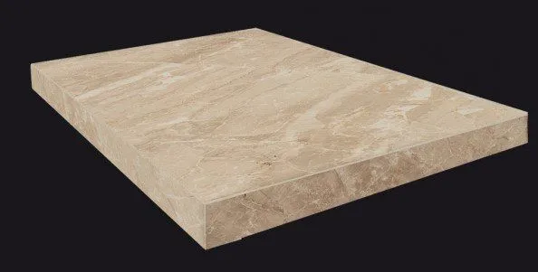 Ступень угловая правая Coliseumgres Portofino Beige 33x45 матовая - фото 1