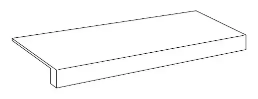 Ступень фронтальная Atlas Concorde Victory White 33x80 матовая - фото 1