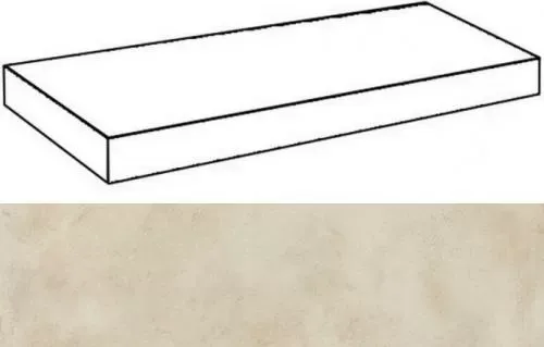 Ступень угловая левая Италон Millennium Dust 33x60 - фото 1