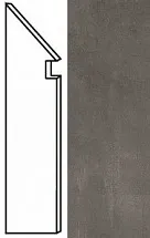 Ступень левая Atlas Concorde Italy Boost Smoke Battiscopa Sag.Sx AMI8 7.2x30 - фото 1