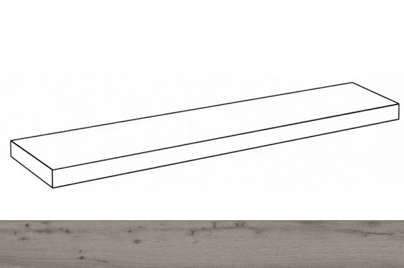 Ступень угловая левая Италон Loft Moorland 33x160 - фото 1