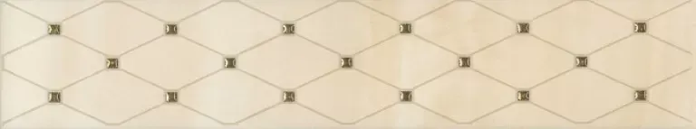 Бордюр Kerama Marazzi AD\B288\8260 Летний сад беж 5,7x30 - фото 1