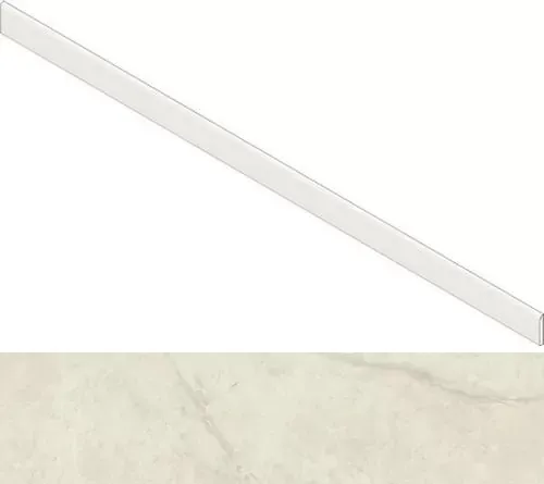 Плинтус Atlas Concorde Italy Marvel Calacatta Perla Battiscopa Dig. Silk AGGF 7.2x150 - фото 1