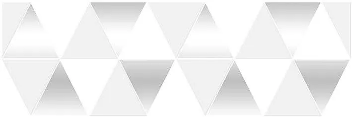 Декор (17-03-00-463-0) Лапарет Sigma Perla белый 20x60 глянцевый - фото 1