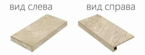 Ступень угловая левая Италон Climb Rope 33x60 - фото 1