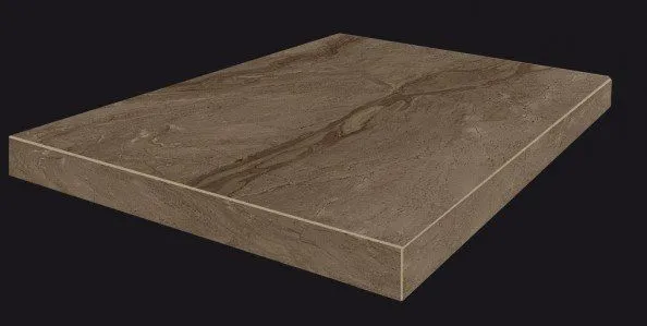 Ступень угловая левая Coliseumgres Venezia Marrone 33x45 - фото 1