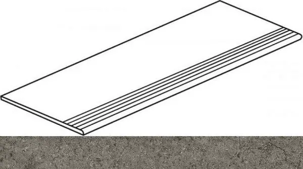 Ступень Италон Discover Fume Gradino 30x120 натуральный - фото 1