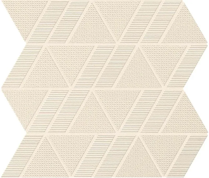 Мозаика Atlas Concorde Italy Aplomb Cream Mosaico Triangle 31.5x30.5 A6SQ - фото 1