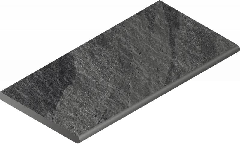 Бортик закругленный Италон Materia X2 Titanio 30x60 - фото 1