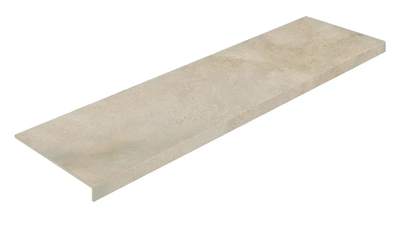 Ступень Coliseumgres Монца Крим фронтальная 620070003004 кремовый 33x120 - фото 1