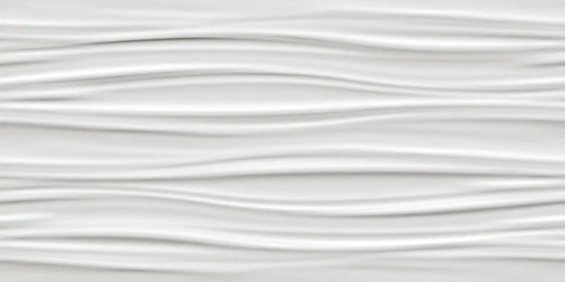 Керамическая плитка Atlas Concorde Italy 3D Wall Design Ribbon White Matte 40x80 8SBW - фото 1