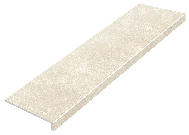 Ступень Стоун Цемент Светло-бежевый 32x120 SR - фото 1