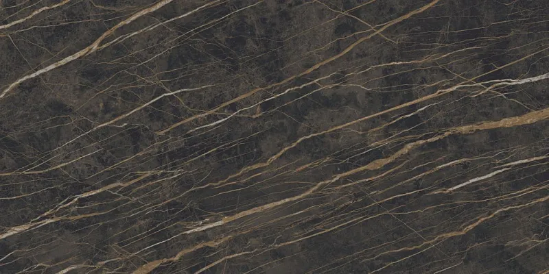 Керамогранит Ламинам I Naturali Marmi Noir Desir Lucidato 162x324 LAMFF00350_IT - фото 1