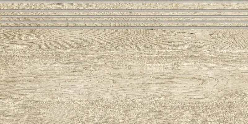 Ступень Grasaro Italian Wood Beige 20x60 G-250/SR/st01/200x600x10 - фото 1