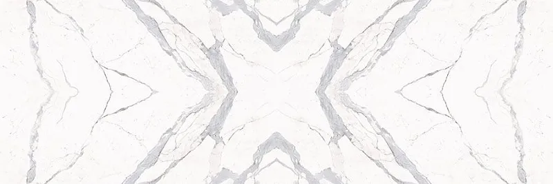 Керамогранит Ламинам I Naturali Marmi Bianco Statuario Venato Lucidato Bookmatch face B 100x300x5,6 LAMFFM0019_IT - фото 1