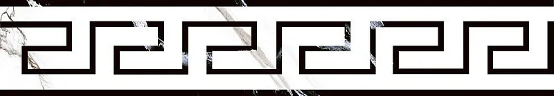 Бордюр Grasaro Classic Marble White 7x40 G-270/G/f01/70x400x9 - фото 1