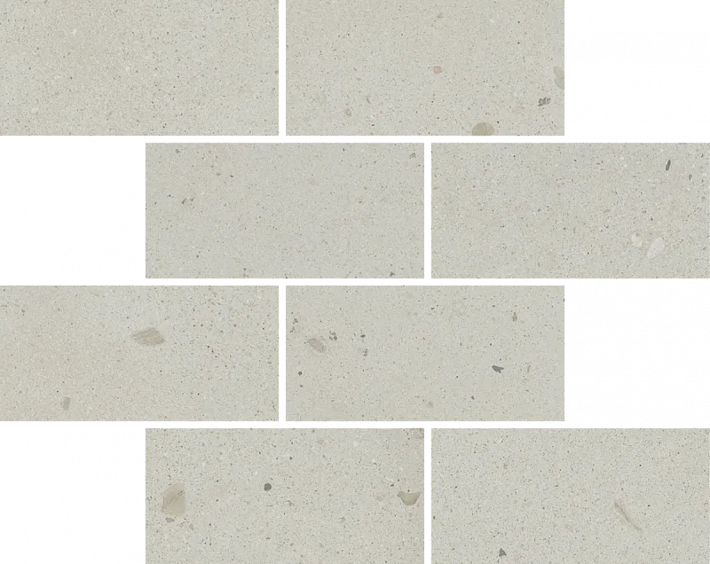 Мозаика Италон Авангард Пьюр Минибрик 610110001211 серый 23.7x29.5 - фото 1