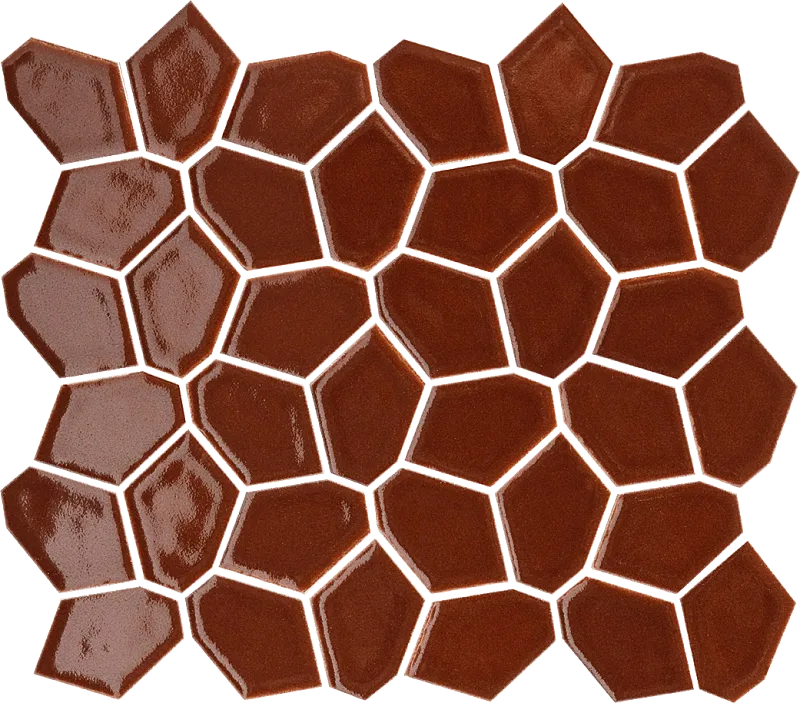 Мозаика Италон Авангард Руби Спектрум 600110001122 красный 29.2x33.2 - фото 1