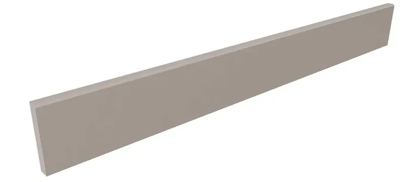 Плинтус Estima RW03 Rainbow Light Grey 7x60 серый - фото 1