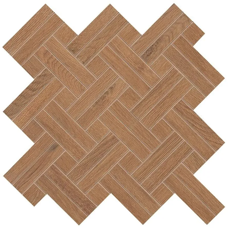 Мозаика Atlas Concorde Italy Nid Whisky Mosaico Intreccio 35x35 AAOQ - фото 1