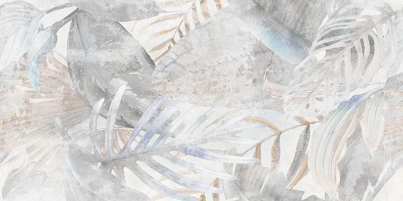 Керамогранит Delacora Багамы Флористри Лайт D120241G бежевый 60x120 - фото 1