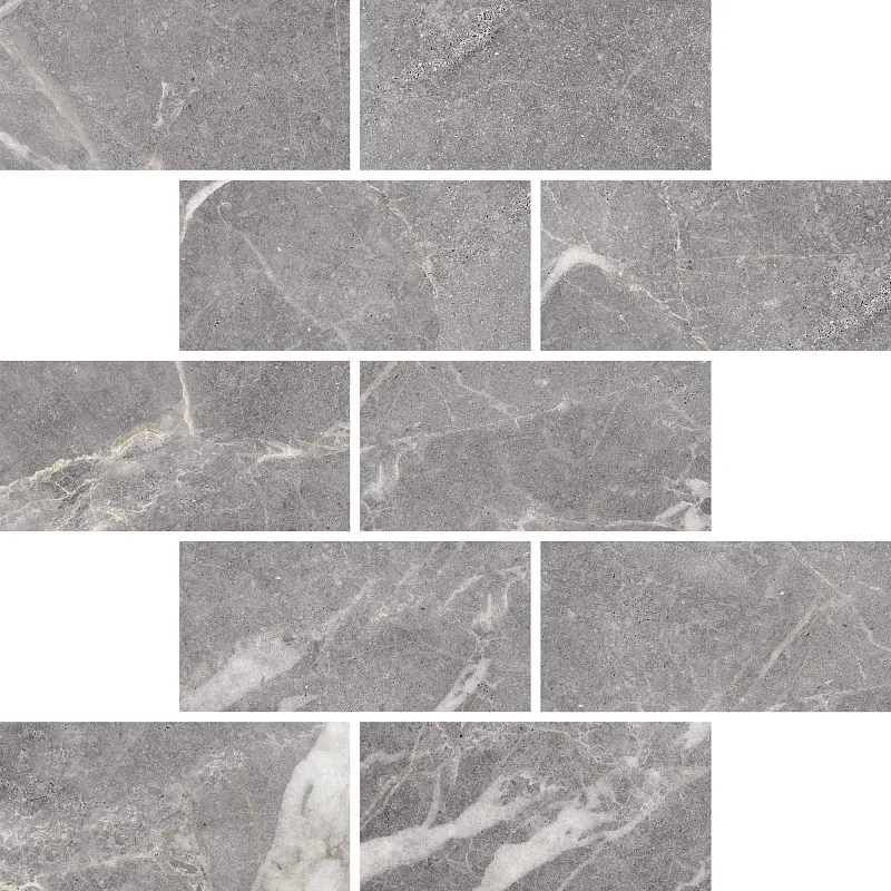 Мозаика Kerranova Marble Trend Silver River 30.7x30.7 K-1006/LR/m13/307x307x10 - фото 1