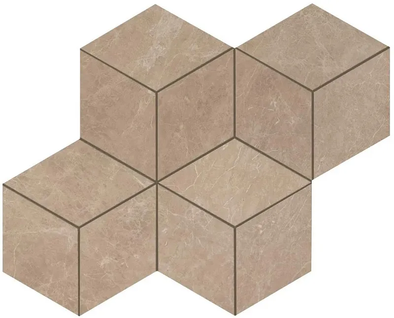 Мозаика Atlas Concorde Italy Marvel Edge Elegant Sable Mosaico Esagono 30x35 AEPJ - фото 1