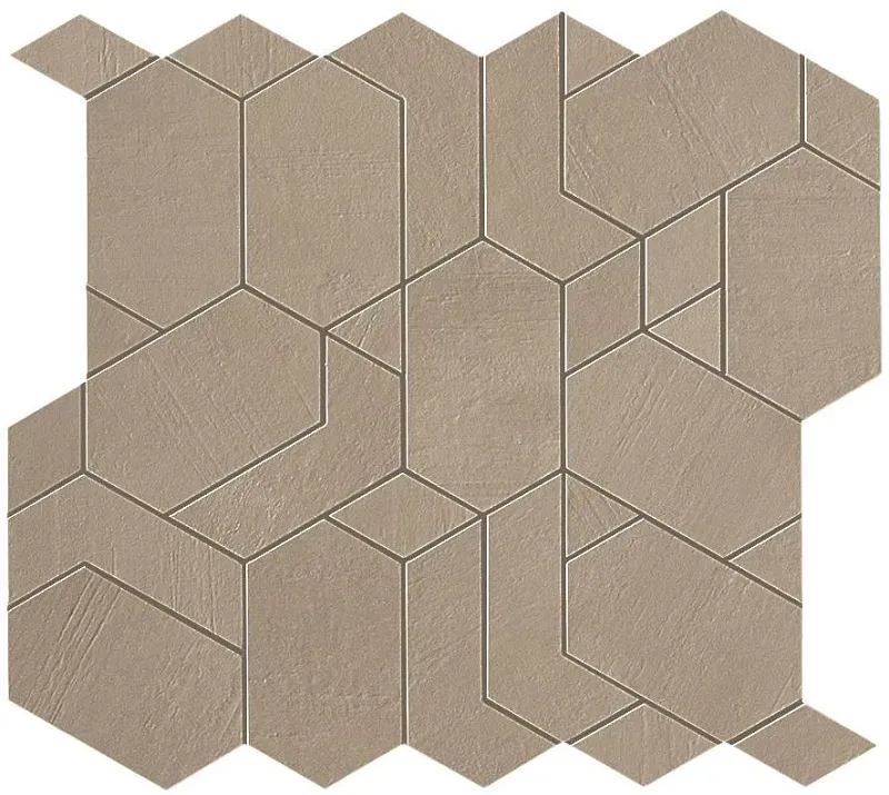 Мозаика Atlas Concorde Italy Boost Pro Clay Mosaico Shapes 31x33.5 A0QB - фото 1