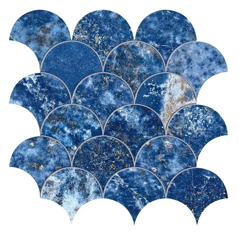 Мозаика Atlas Concorde Italy Marvel Dream Ultramarine Fan 29x29.2 9MFM - фото 1