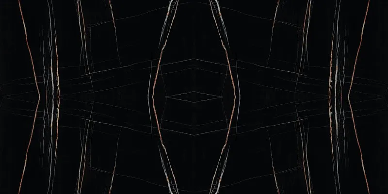 Керамогранит Ламинам I Naturali Marmi Sahara Noir Extra Luc Book Match A 162x324 LAMFFM0159_IT - фото 1